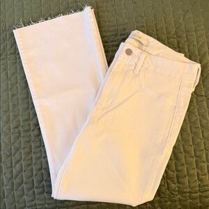 Joe's Jeans Straight Leg Women's White Jeans